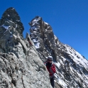 Arete nord du Zinalrothorn le sphinx et la bosse